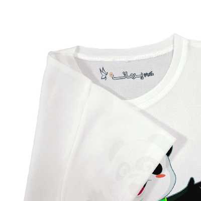 تی شرت بچگانه پرمانه طرح پاندای کونگ فو کار کد pmt.4535