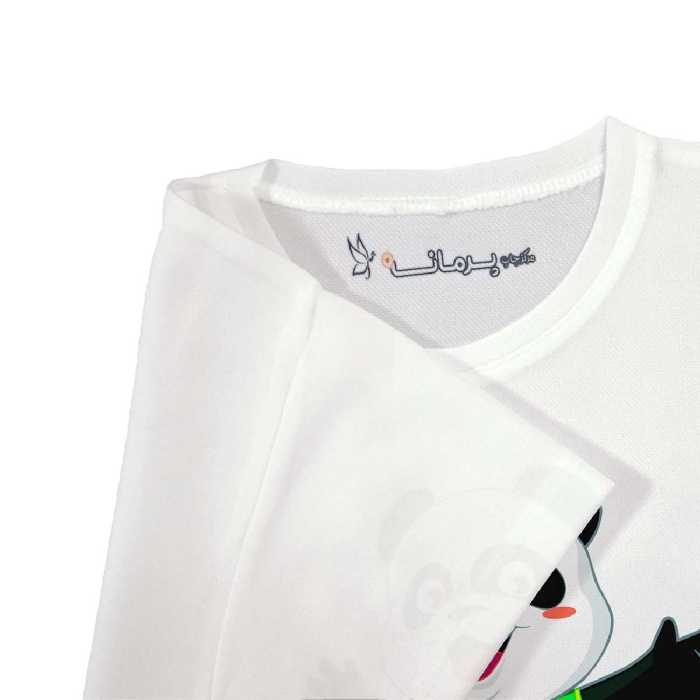 تی شرت بچگانه پرمانه طرح پاندای کونگ فو کار کد pmt.4535