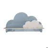 شلف دیواری اتاق کودک مدل MKids52-Blue