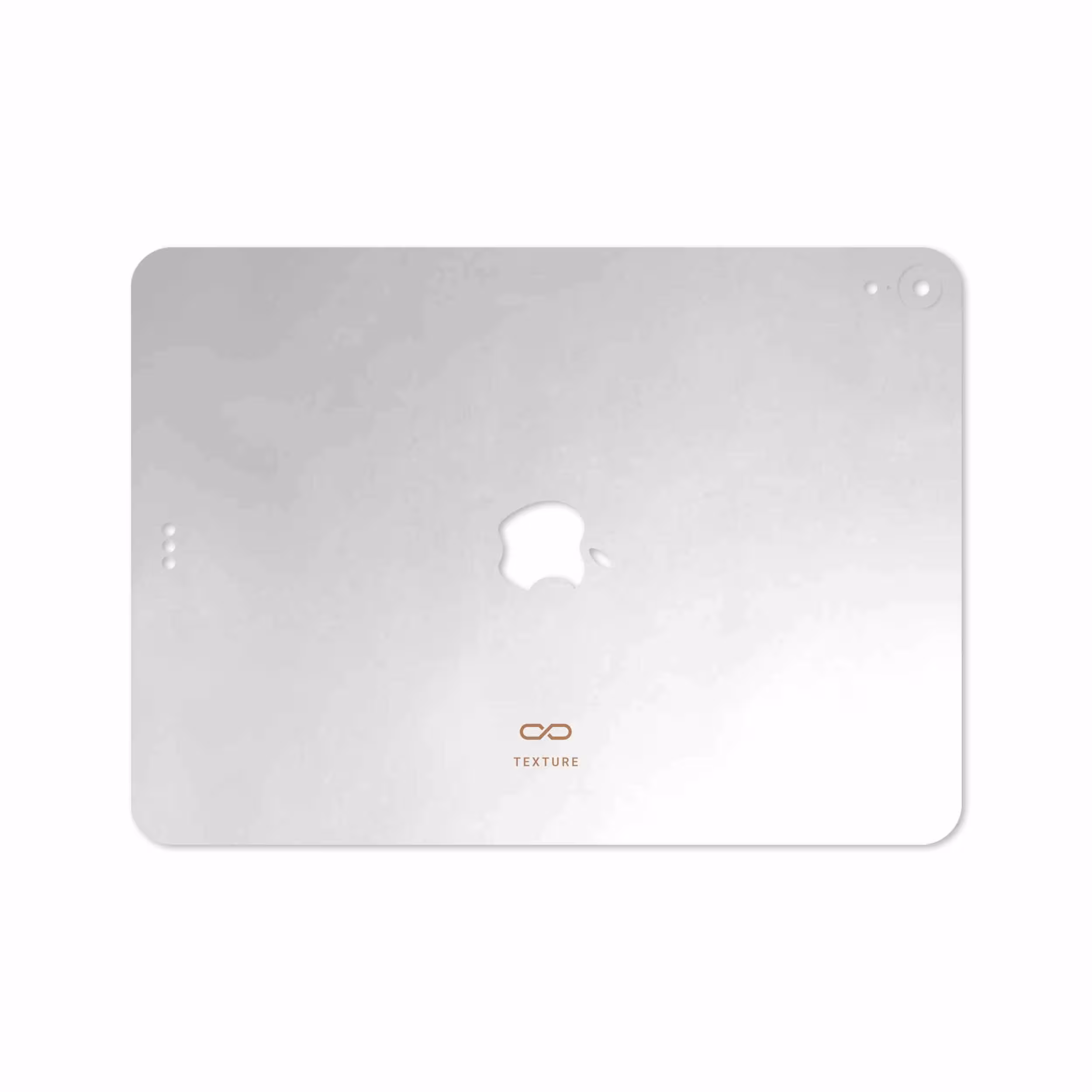 برچسب پوششی ماهوت مدل Metallic-White مناسب برای تبلت اپل iPad Pro 11 2018 A1979