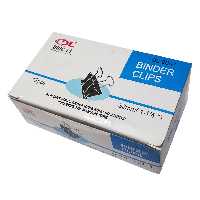 گیره کاغذ دینگ لی مدل DL.003 سایز 32 میلی متر بسته 12 عددی