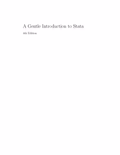 خرید و دانلود نسخه کامل کتاب A Gentle Introduction to Stata, Fourth Edition