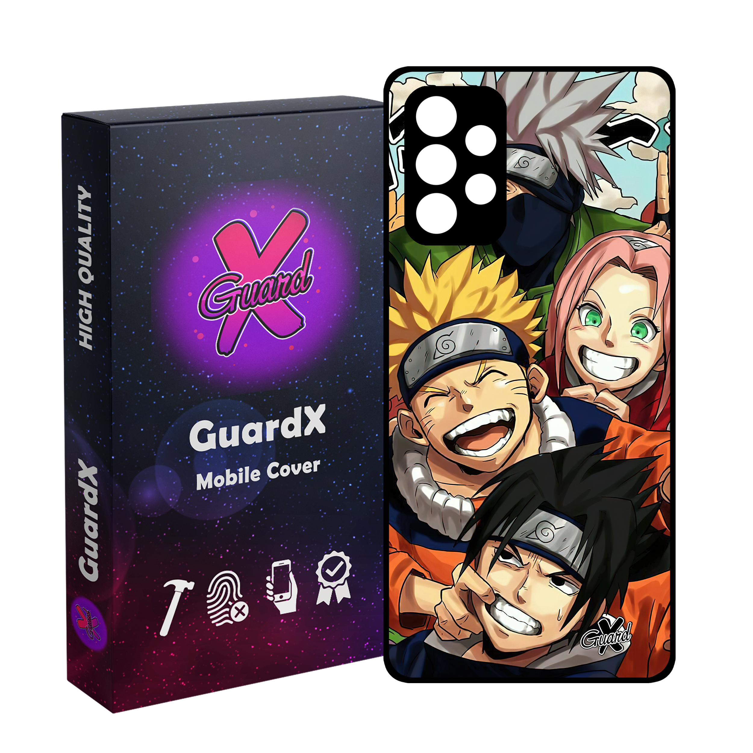 کاور گارد ایکس طرح Anime مدل Glass10461 مناسب برای گوشی موبایل سامسونگ Galaxy A72