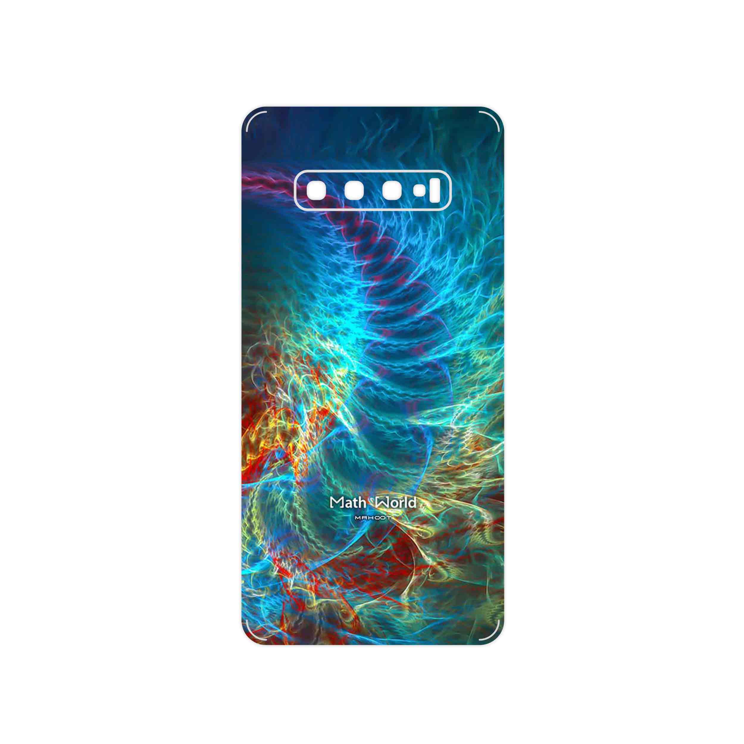 برچسب پوششی ماهوت مدل Mathematical Geometric Shape 1 مناسب برای گوشی موبایل سامسونگ Galaxy S10 Plus