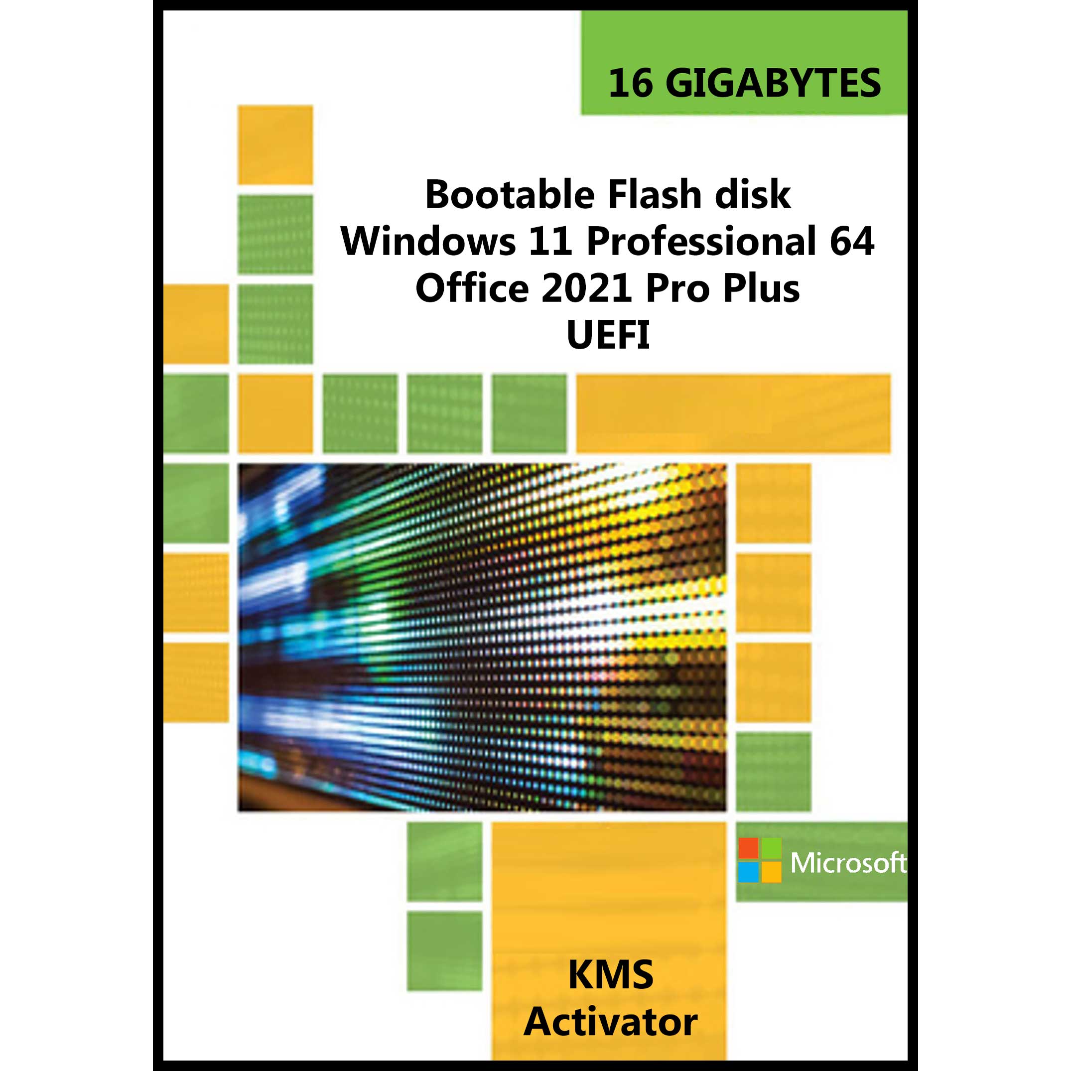 سیستم عامل WINDOWS 11 PROFESSIONAL OFFICE 2021  نشر مایکروسافت