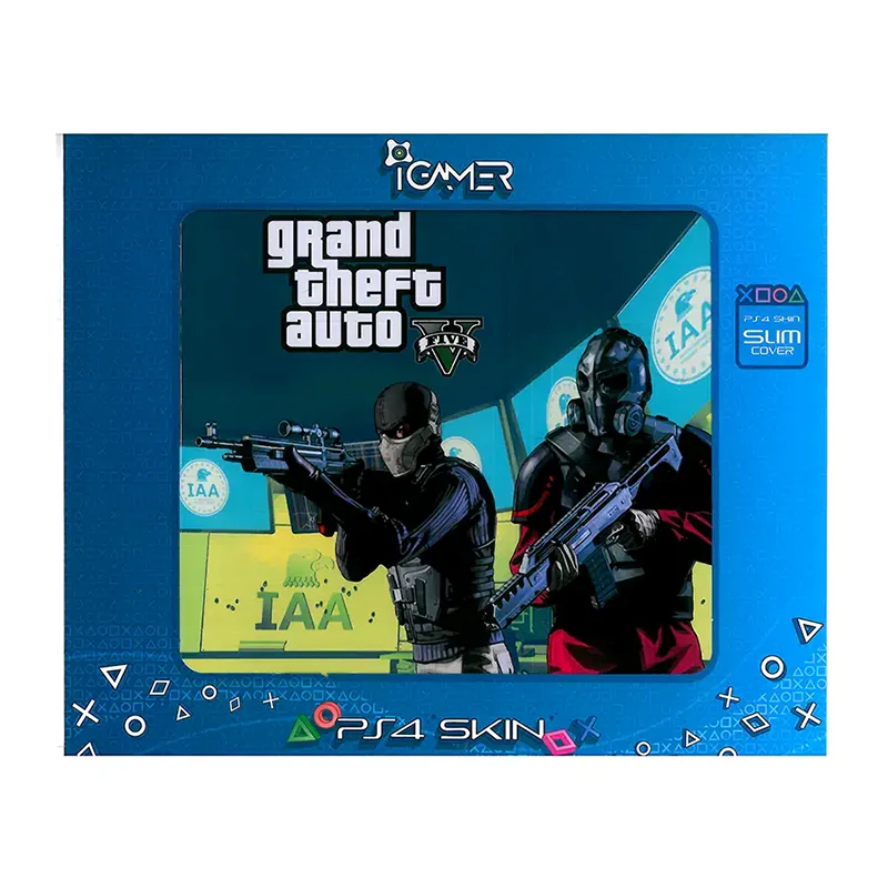 اسکین پلی استیشن 4 اسلیم طرح GTA V