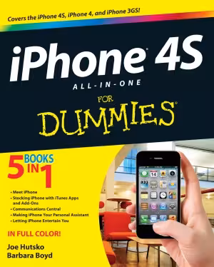 خرید و دانلود نسخه کامل کتاب iPhone 4S All-in-One For Dummies