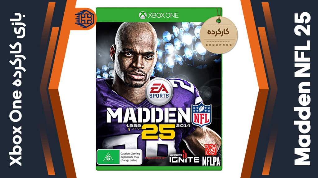دیسک بازی Madden NFL 25 کارکرده – مخصوص Xbox One