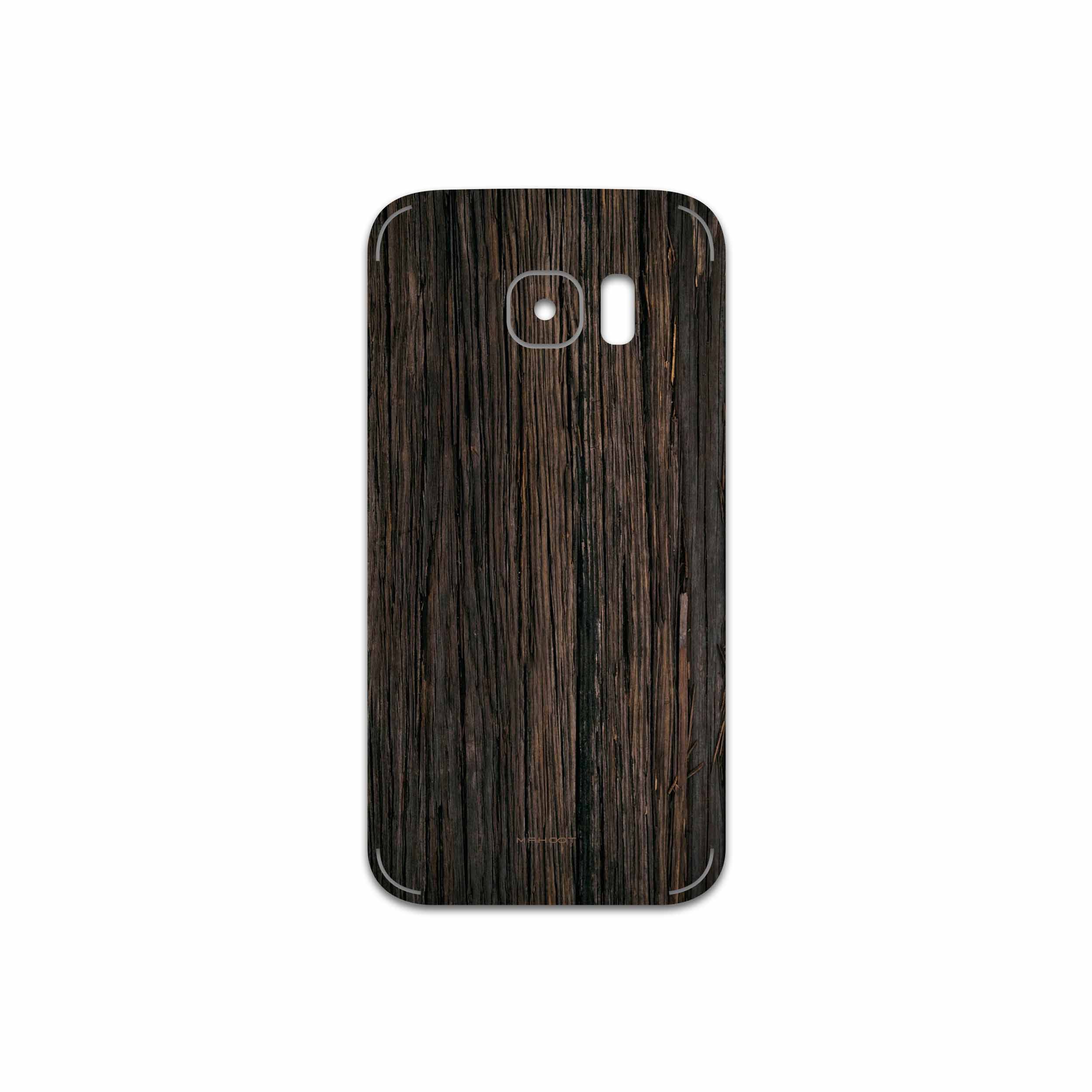 برچسب پوششی ماهوت مدل Burned Wood مناسب برای گوشی موبایل سامسونگ Galaxy S7