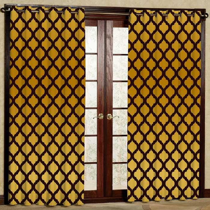 پرده مدل مخمل پانچی کد 7438 سایز 280x140 سانتی متر