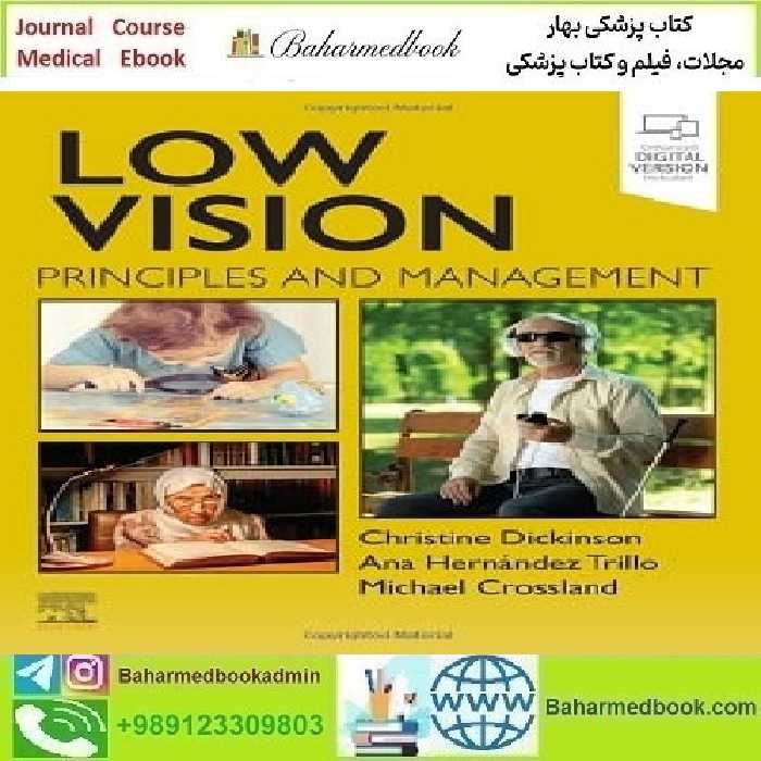 Low Vision Principles and Management 2024 TRUE PDF price 2€ - کتاب پزشکی بهار