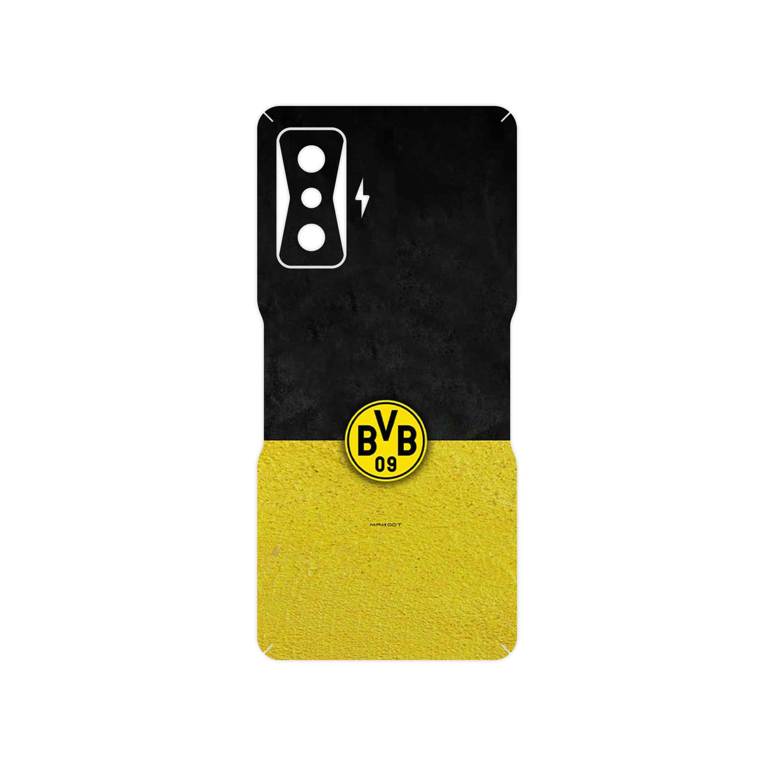 برچسب پوششی ماهوت مدل Borussia Dortmund FC مناسب برای گوشی موبایل شیائومی Poco F4 GT 5G