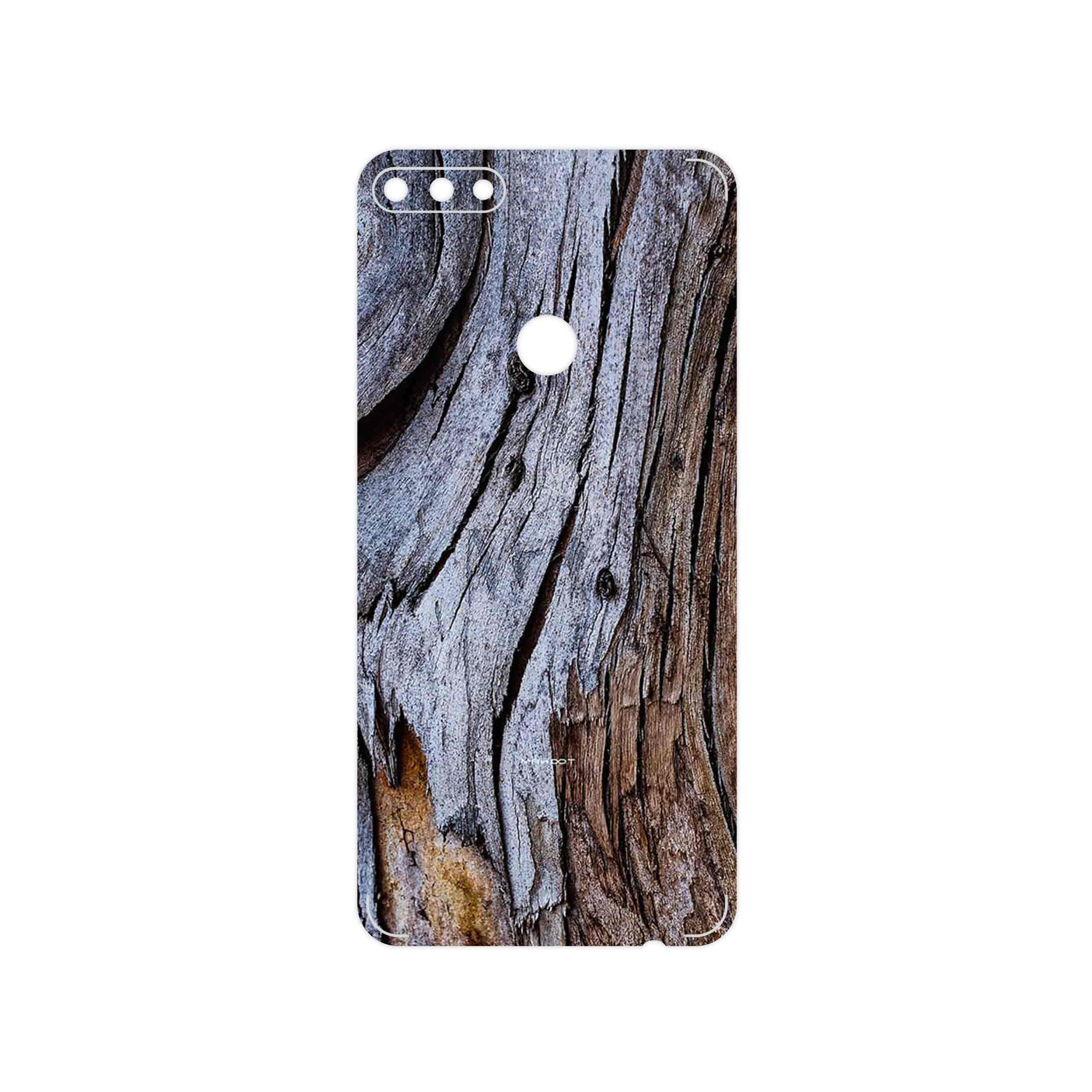برچسب پوششی ماهوت مدل Wood Texture 7 مناسب برای گوشی موبایل هوآوی Y7 Prime 2018