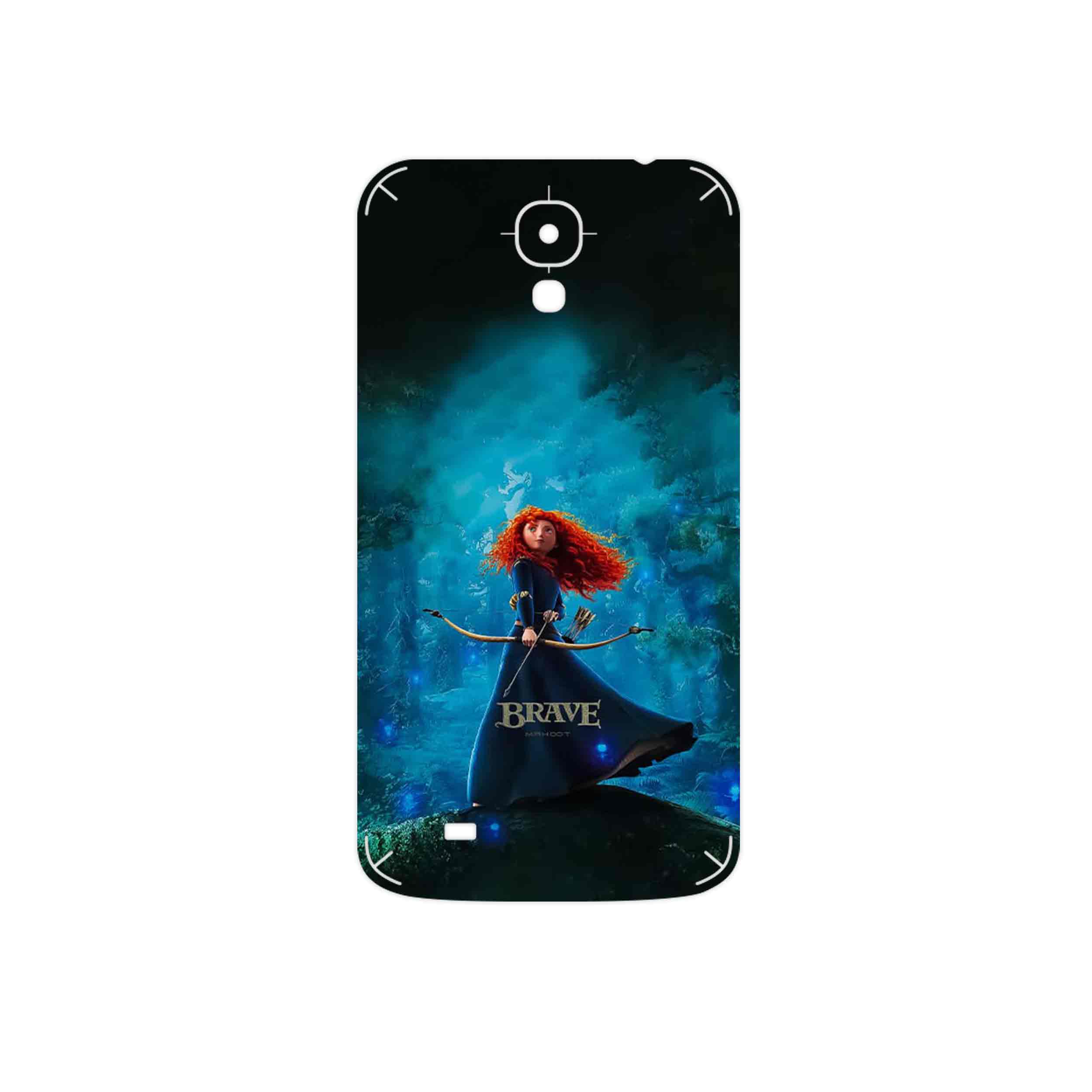 برچسب پوششی ماهوت مدل Brave مناسب برای گوشی موبایل سامسونگ Galaxy Mega 6.3 I9200