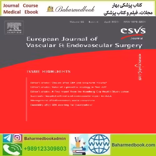 European Journal of Vascular and Endovascular Surgery Volume