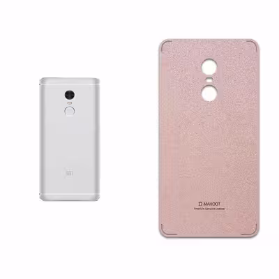برچسب پوششی ماهوت مدل Rose Gold Leather مناسب برای گوشی موبایل شیائومی Redmi Note 4