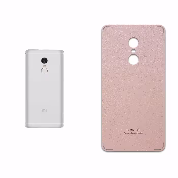 برچسب پوششی ماهوت مدل Rose Gold Leather مناسب برای گوشی موبایل شیائومی Redmi Note 4