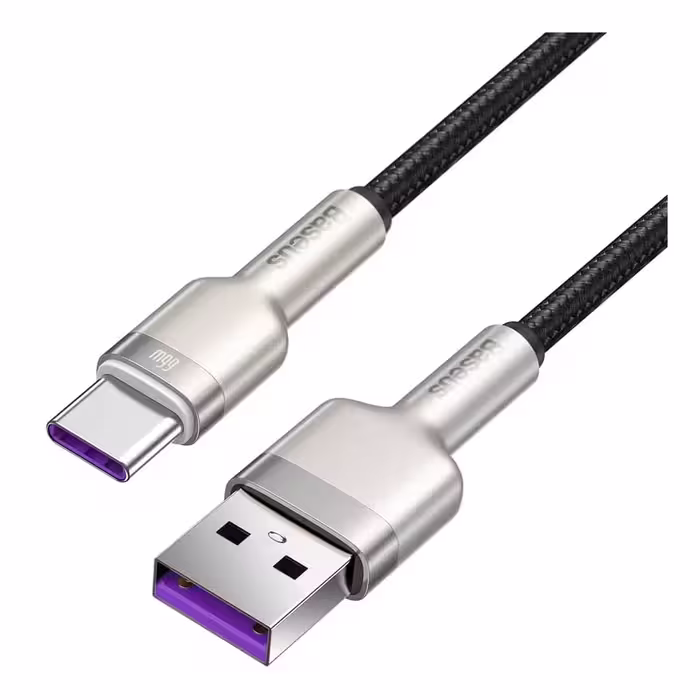 خرید و قیمت کابل USB Type-C به USB Type-A بیسوس CAKF000201 طول 2 متر