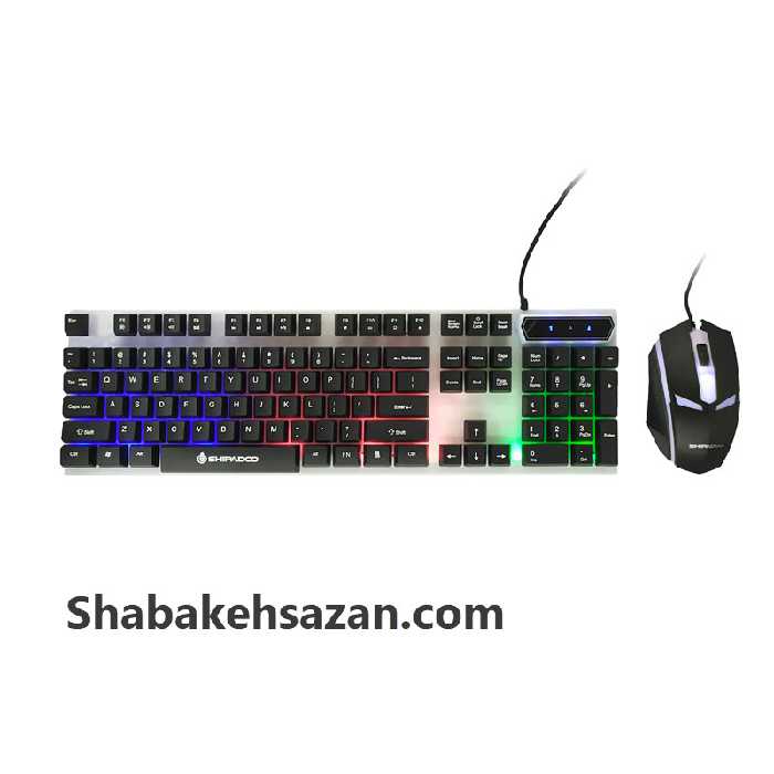 کیبورد و ماوس شیپادو مدل masterd280