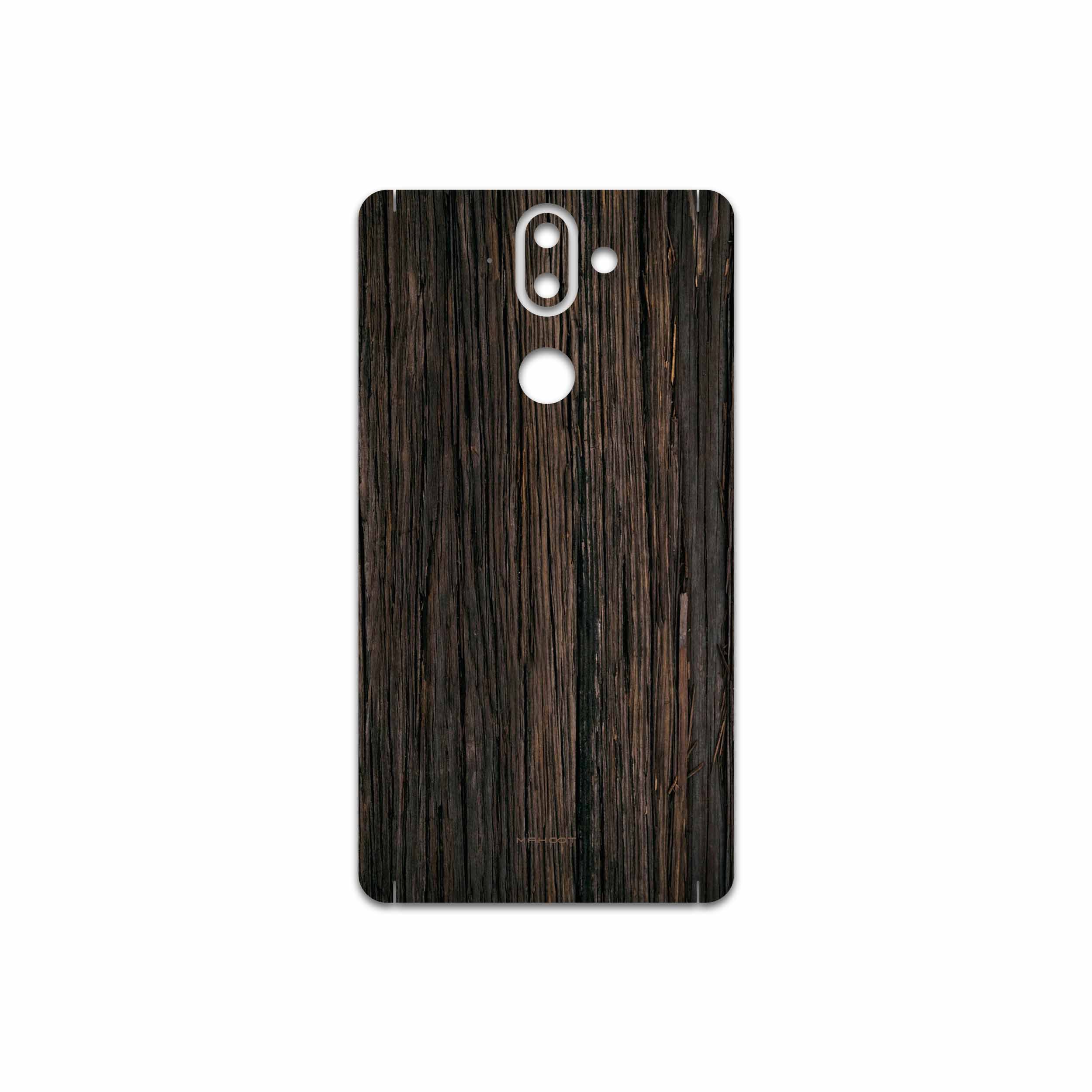 برچسب پوششی ماهوت مدل Burned Wood مناسب برای گوشی موبایل نوکیا 8 Sirocco