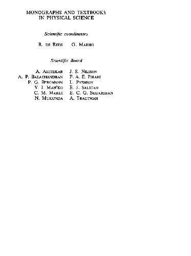 خرید و دانلود نسخه کامل کتاب On manifolds with an affine connection and general relativity