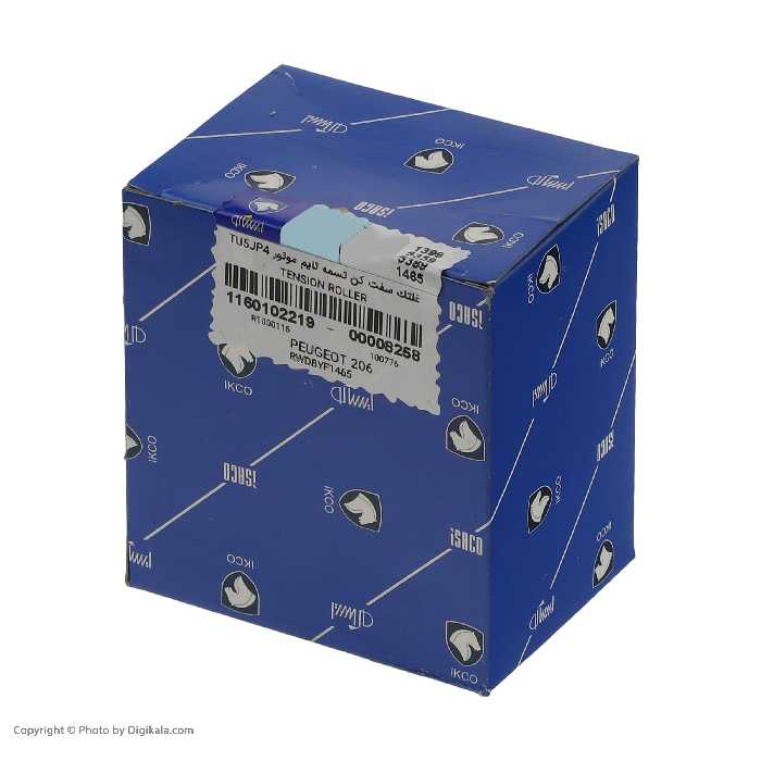 غلتک سفت کن تسمه تایم ایساکو مدل 1160102219 مناسب برای رانا و پژو 405