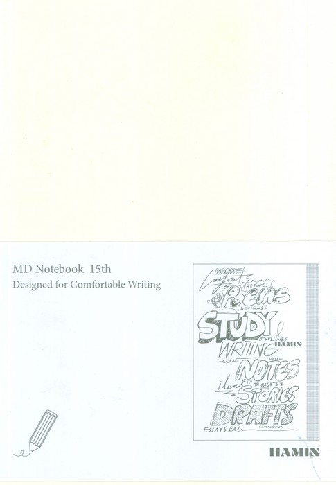 دفتر یادداشت بی خط MD NOTEBOOK (طرح STUDY،کد 844)،(زرکوب،رقعی،همین) - ناشربوک | خرید آنلاین کتاب