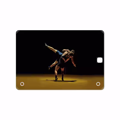برچسب پوششی ماهوت مدل Wrestling مناسب برای تبلت سامسونگ Galaxy Tab A 9.7 2015 T550
