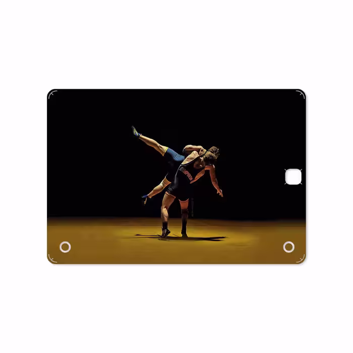 برچسب پوششی ماهوت مدل Wrestling مناسب برای تبلت سامسونگ Galaxy Tab A 9.7 2015 T550