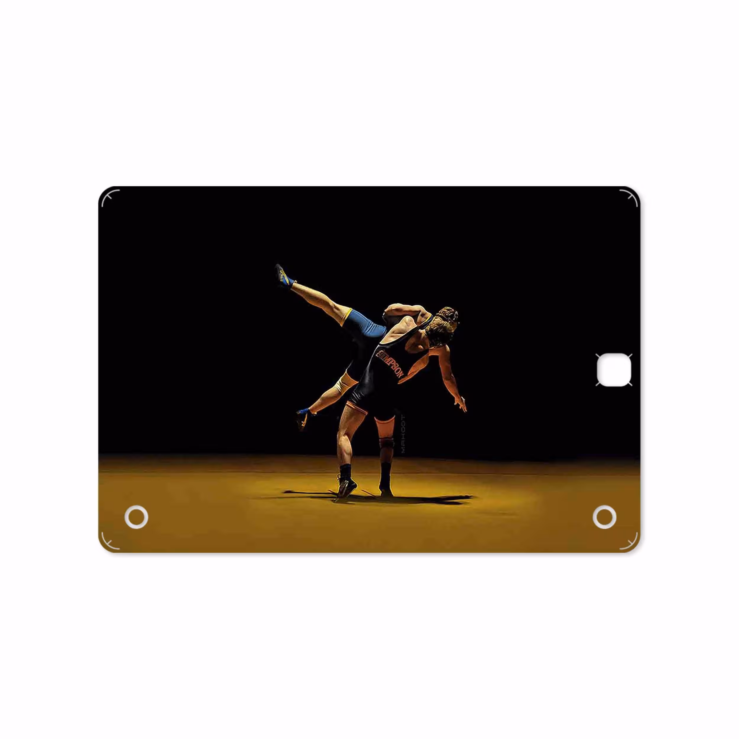 برچسب پوششی ماهوت مدل Wrestling مناسب برای تبلت سامسونگ Galaxy Tab A 9.7 2015 T550