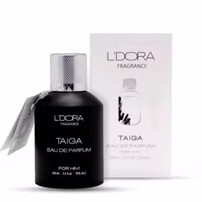 ادوپرفیوم مردانه مدل TAIGA لدورا فرگرنس 100 میلی‌لیتر