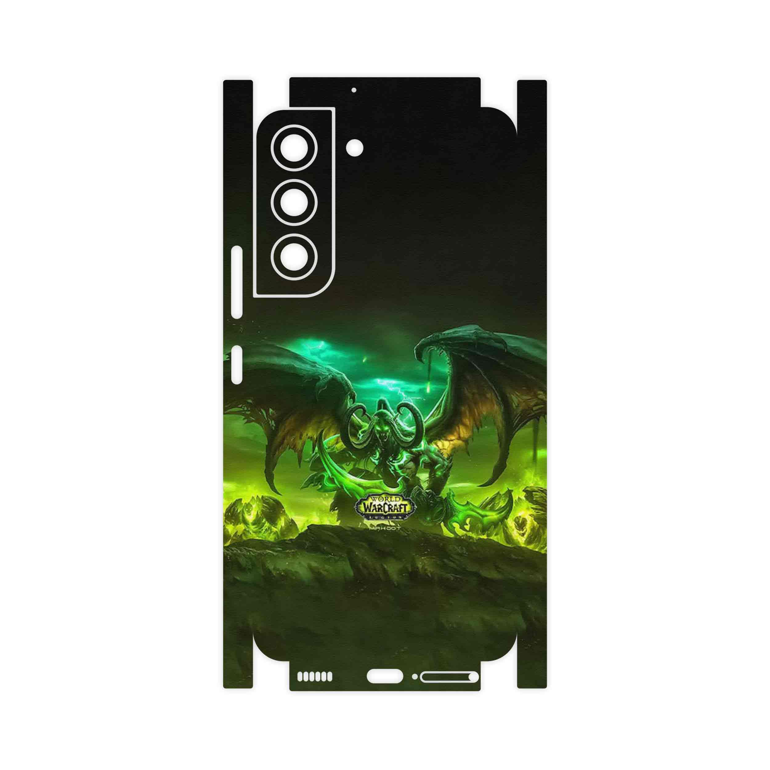 برچسب پوششی ماهوت مدل Warcraft Game Series-FullSkin مناسب برای گوشی موبایل سامسونگ Galaxy S22 5G