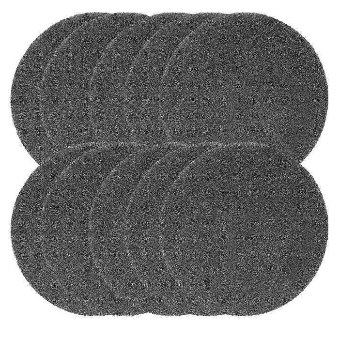 سنباده پشت کرکی تیوان مدل MMA-TW-116-80P مجموعه 10عددی