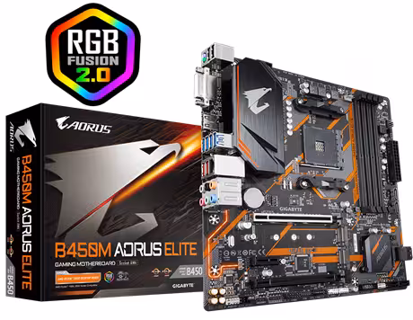 مادربرد گیگابایت مدل B450M AORUS ELITE