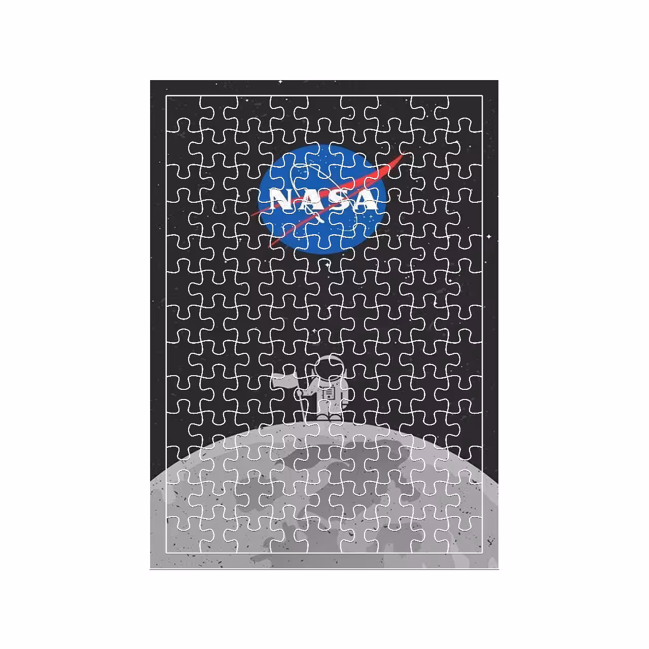 پازل 117 تکه مدل NASA کد 624