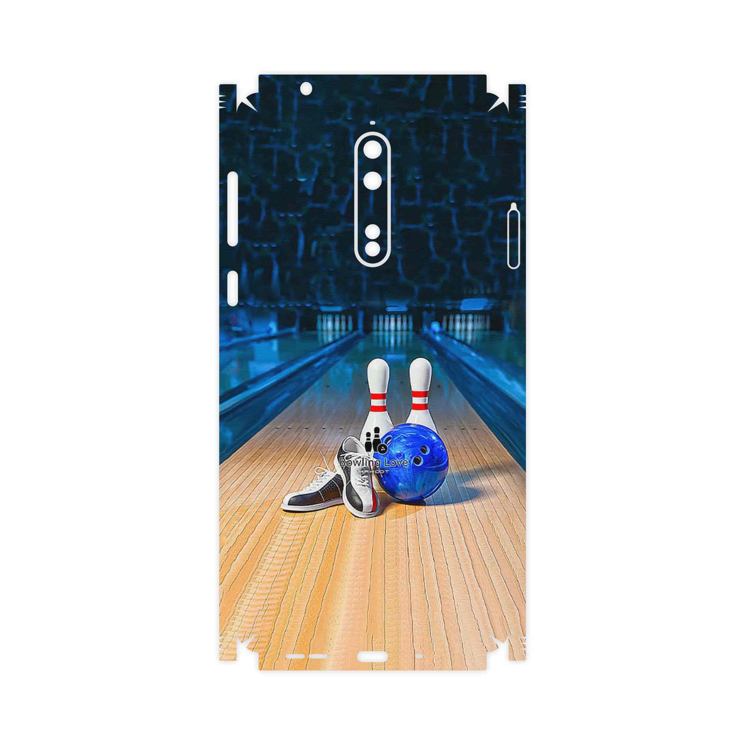 برچسب پوششی ماهوت مدل Bowling-FullSkin مناسب برای گوشی موبایل نوکیا 8