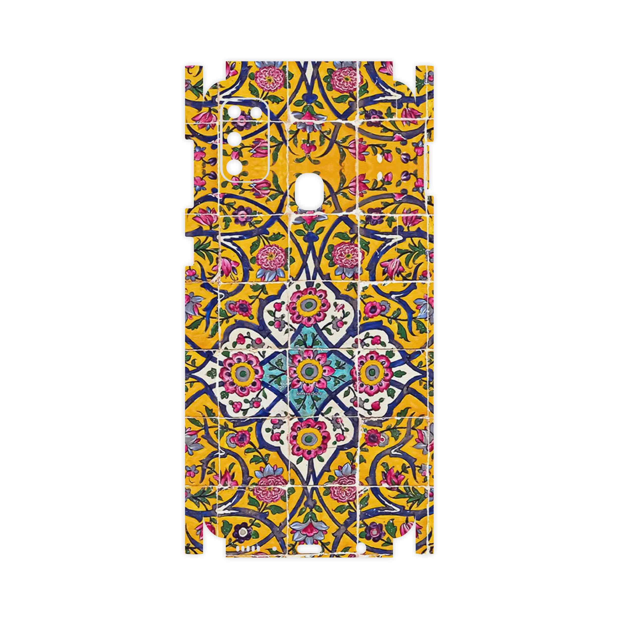 برچسب پوششی ماهوت مدل Iran Tile 10-FullSkin مناسب برای گوشی موبایل سامسونگ Galaxy M21