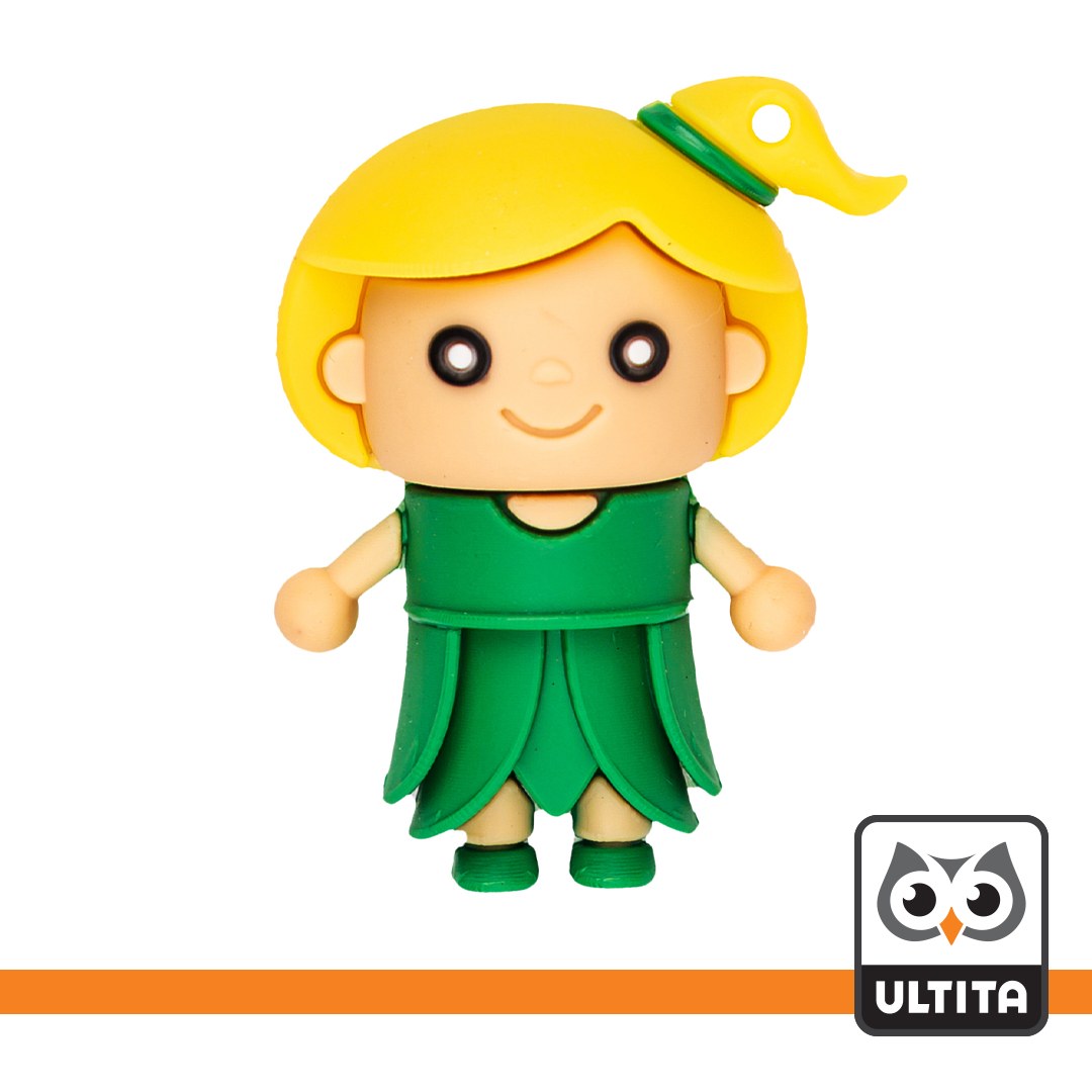 فلش دختر سبز پوش 16 گیگ اولتیتا با کارانتی 