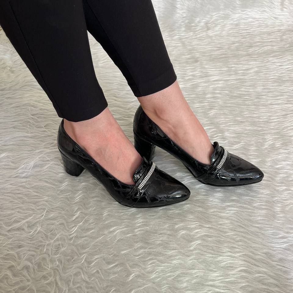 کفش مجلسی5سانت ورنی درختی