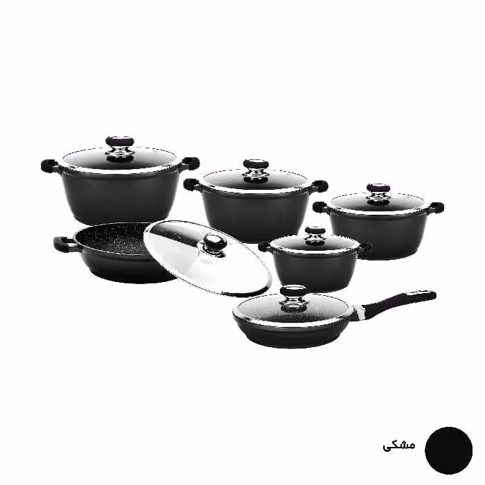سرویس پخت و پز 12 پارچه زرساب مدل گریپ