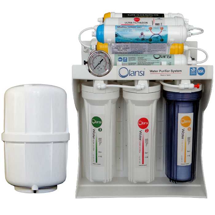 دستگاه تصفیه کننده آب اولانسی مدل RO - FT2800 به همراه فیلتر مجموعه 3 عددی