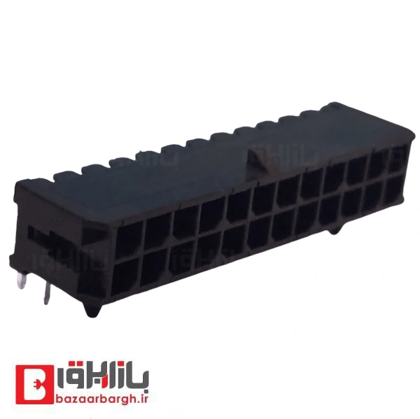 کانکتور مینی ATX روبردی نر رایت 12*2