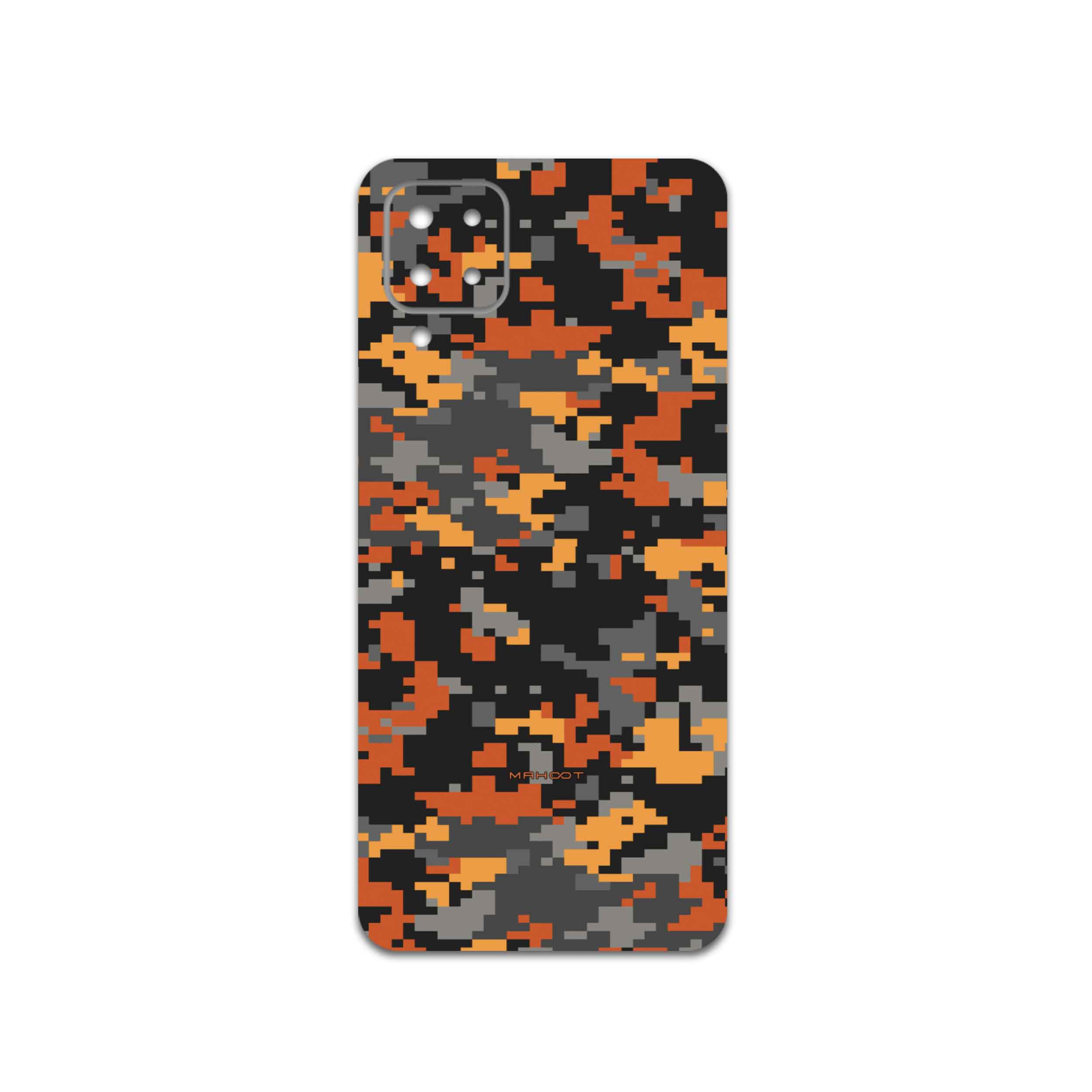 برچسب پوششی ماهوت مدل Army-Autumn-pixel مناسب برای گوشی موبایل سامسونگ Galaxy F12