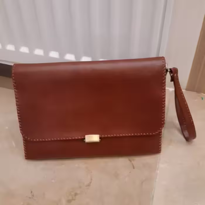 کیف مدارک چرم دست دوز