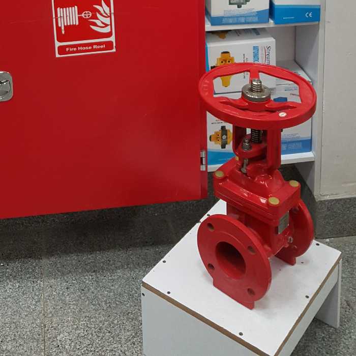 شیر OS and Y یا شیر گیت ولو ULدار  برند TOP SAFE سایز 3 اینچ (پس کرایه)