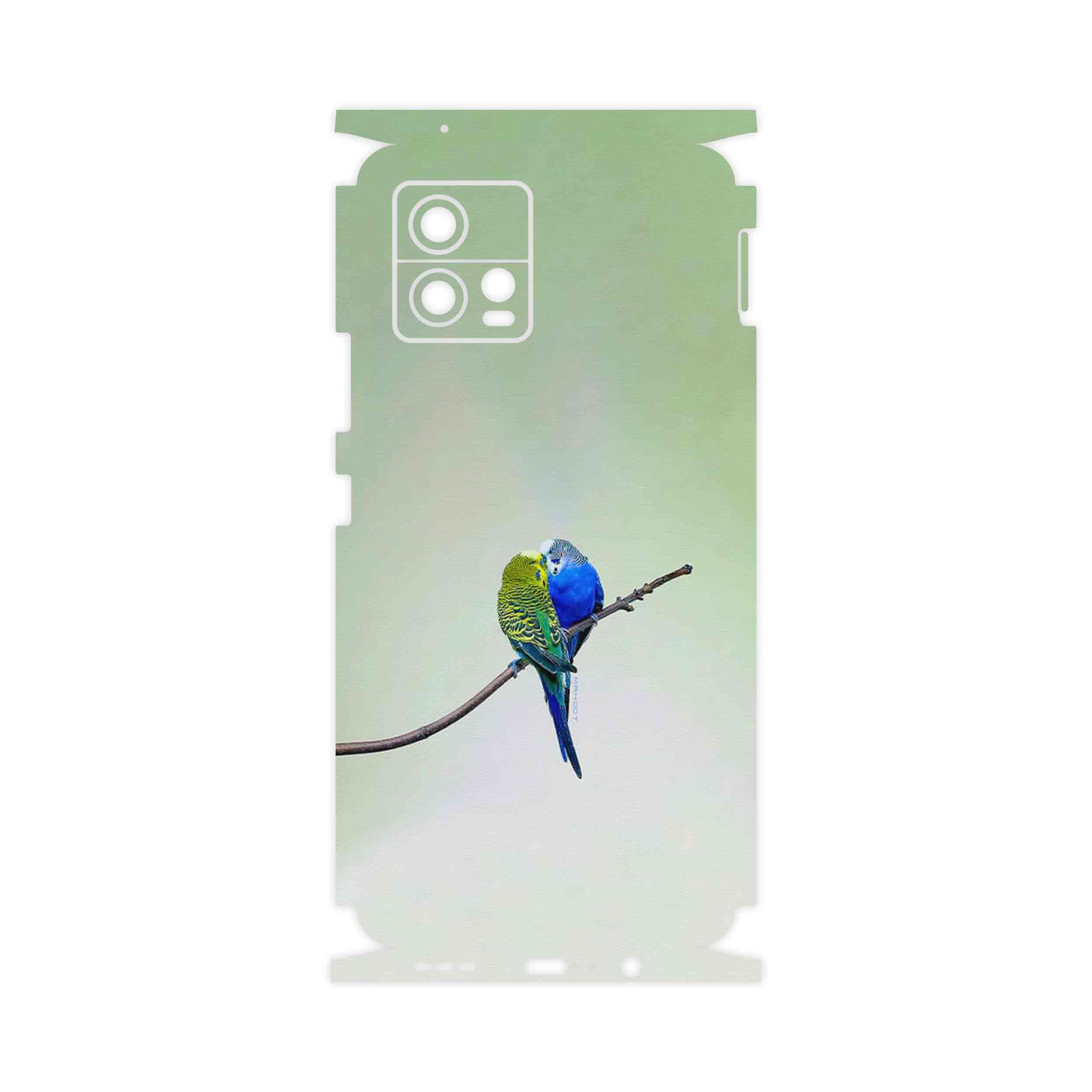 برچسب پوششی ماهوت مدل Lovebird-FullSkin مناسب برای گوشی موبایل موتورولا Moto G72