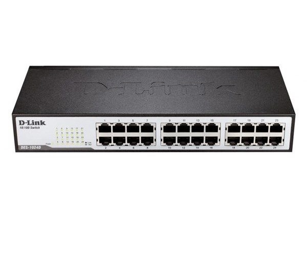D-Link 24-Port 10/100 Switch DES-1024D - تکنو لینک 148