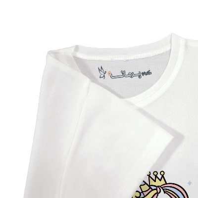 تی شرت بچگانه پرمانه طرح یونیکورن کد pmt.3362