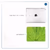 برچسب پوششی ماهوت مدل Leaf-Texture مناسب برای تبلت اپل iPad 2 2011 A1396