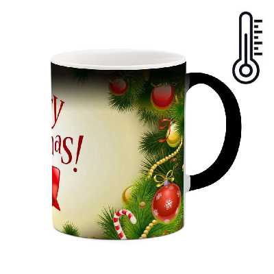 ماگ حرارتی طرح کریسمس مدل mgph14411